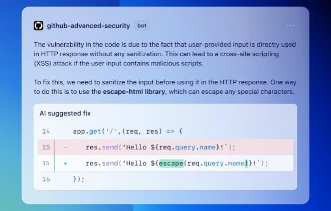 GitHub avança na segurança do desenvolvimento de software com a introdução do Code Scanning Autofix