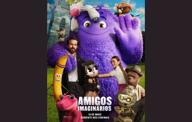 Giovanna Antonelli e Murilo Benício dublam personagens animados em ‘Amigos Imaginários’, da Paramount Pictures