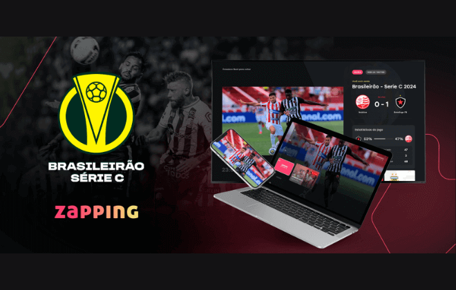Zapping fecha acordo para transmitir a Série C do Campeonato Brasileiro em 2024