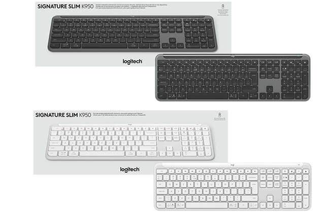 Logitech lança no Brasil o teclado Signature Slim K950