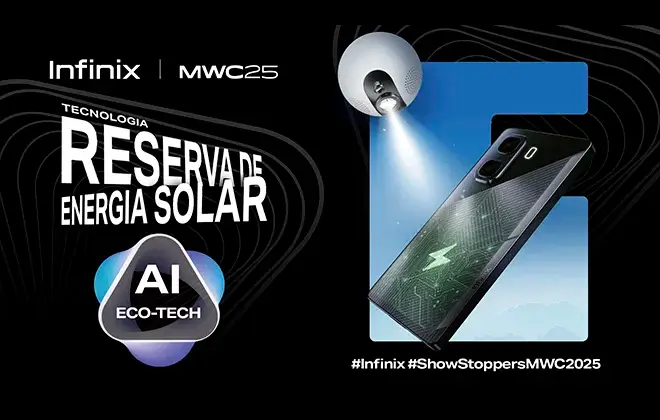 Infinix Apresenta Inovação em Energia Solar Baseada em IA e Personalização de Nova Geração no MWC 2025