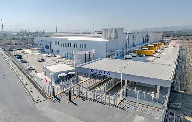 ODATA anuncia o lançamento de seu maior data center no México, com 300 MW de capacidade de TI