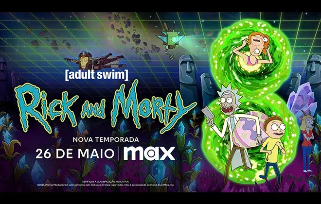 ‘Rick and Morty’ retorna com nova temporada nesta segunda, exclusiva na Max