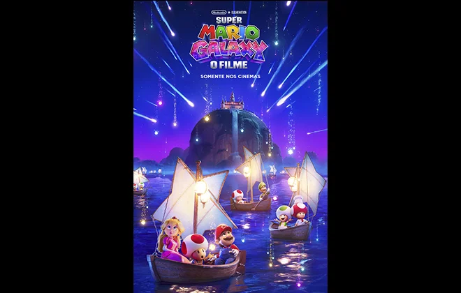 Universal Pictures divulga o primeiro trailer oficial de “Super Mario Galaxy: O Filme”