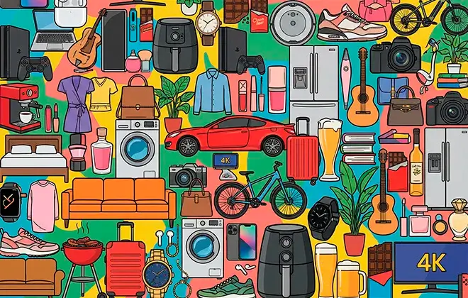 50 produtos mais desejados pelos brasileiros em 2025, segundo o Google