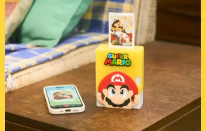 Fujifilm e Nintendo lançam bundle da instax mini Link 3 inspirado em Super Mario