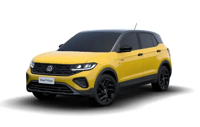 Volkswagen anuncia T-Cross Canarinho inspirado na Seleção Brasileira