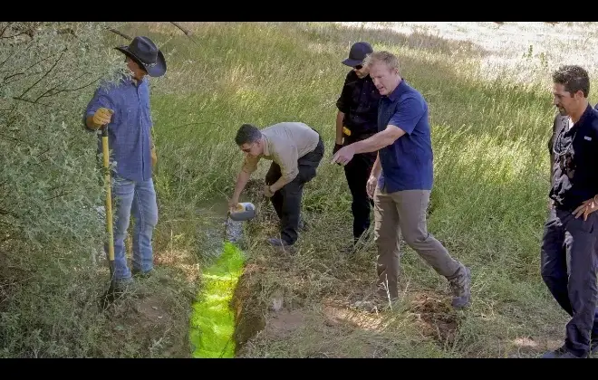 No episódio inédito de O Segredo do Rancho Skinwalker, uma imagem perturbadora e inexplicável intriga a equipe