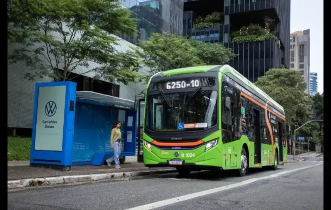 e-Volksbus inicia testes em Vitória (ES) para avaliar desempenho em operação urbana