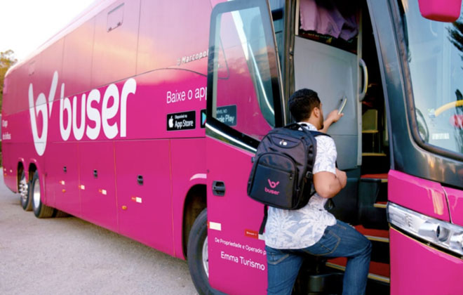 Buser anuncia serviço de localização de ônibus em tempo real