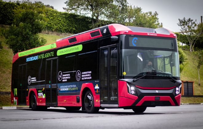 Scania testa ônibus elétrico em conjunto com a UNESP