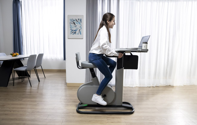 Acer anuncia o eKinekt Bike Desk, bicicleta ergométrica com estação de trabalho