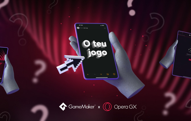 Opera GX propõe desafio e vai premiar os cinco melhores jogos criados para o seu mobile browser