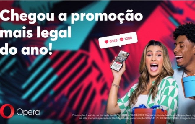Opera lança concurso para criadores de conteúdo brasileiros